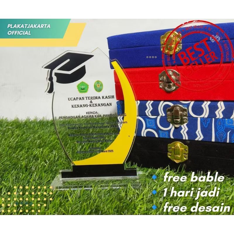 Plakat, Plakat akrilik | Plakat penghargaan | Plakat custom | pakat wisuda | Plakat murah