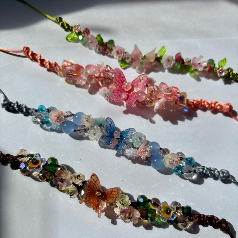 Semicolon Butterfly Bracelet - Gelang Makrame