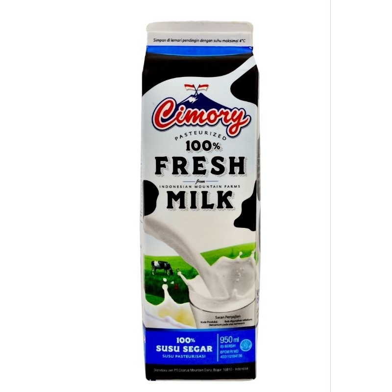Susu Segar Cimory / Cimory Fresh Milk 950ML