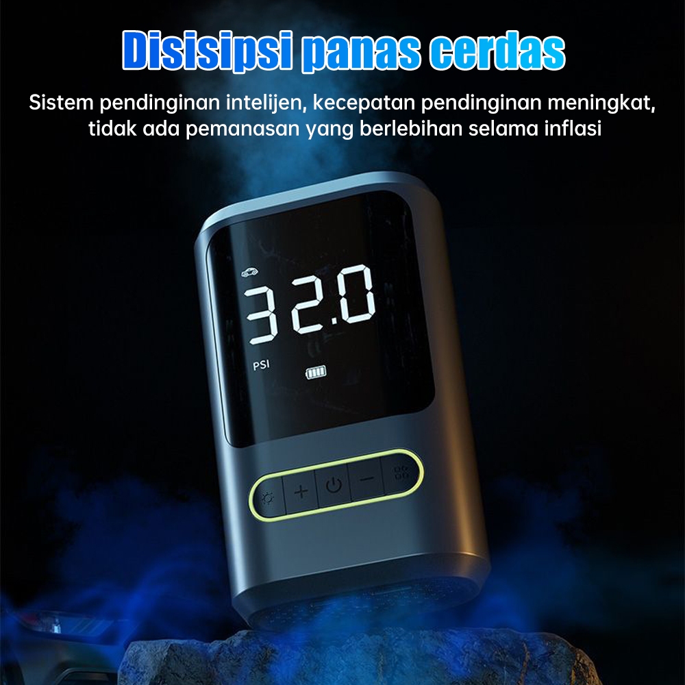Big Sale Pompa Ban Elektrik Mobil Motor Sepeda Portable Kompresor Angin Mini Cas Usb Ban Digital