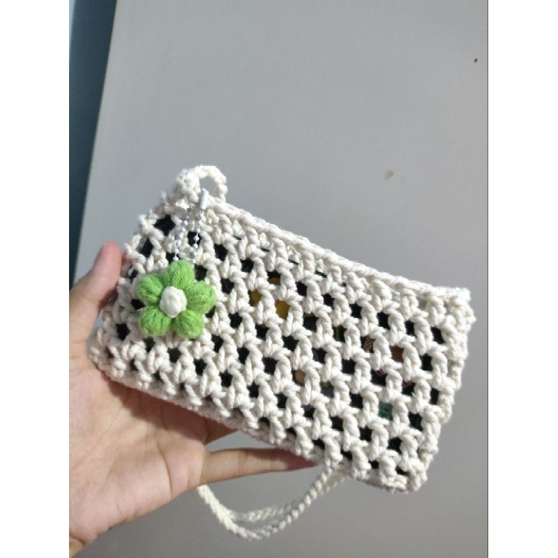 Tas Selempang Rajut | Tas Rajut Wanita | NET BAG