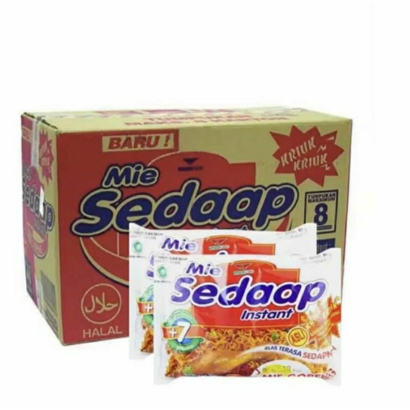 

( 1 dus isi 40 pcs ) Mie sedaap Goreng