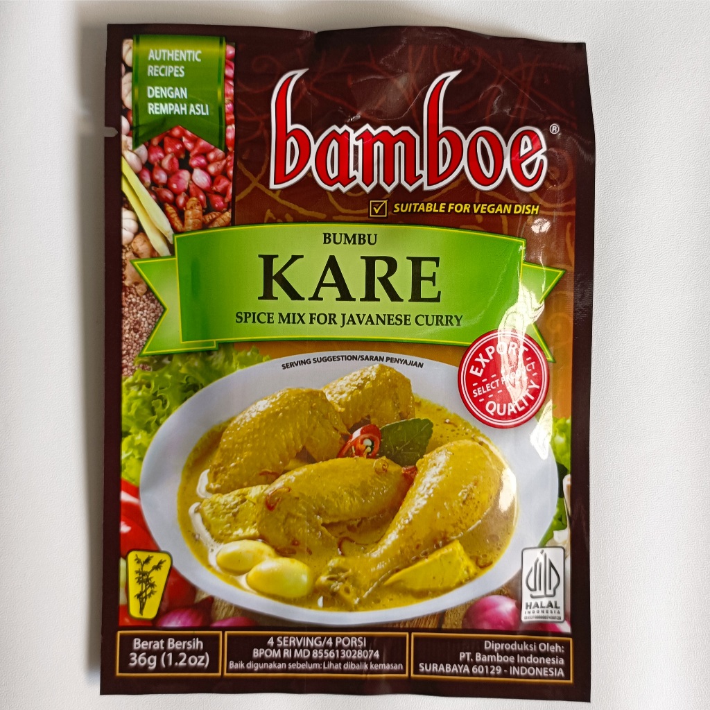 

Bamboe Bumbu Kare (Bumbu Instan)