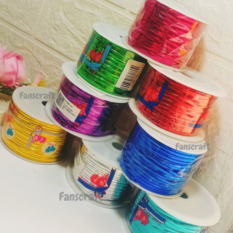 

pita kawat | kawat metalik souvenir |twist tie Rol