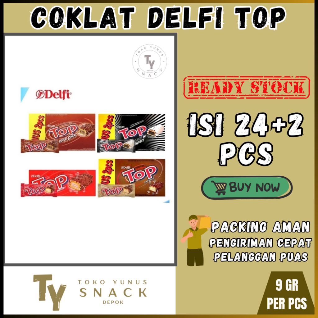 

COKLAT TOP DELFI BOX // COKLAT TOP 1000