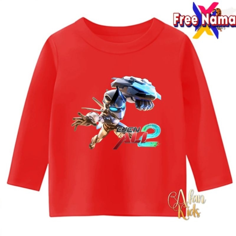 baju ejen ali 2 terbaru kaos anak lengan panjang