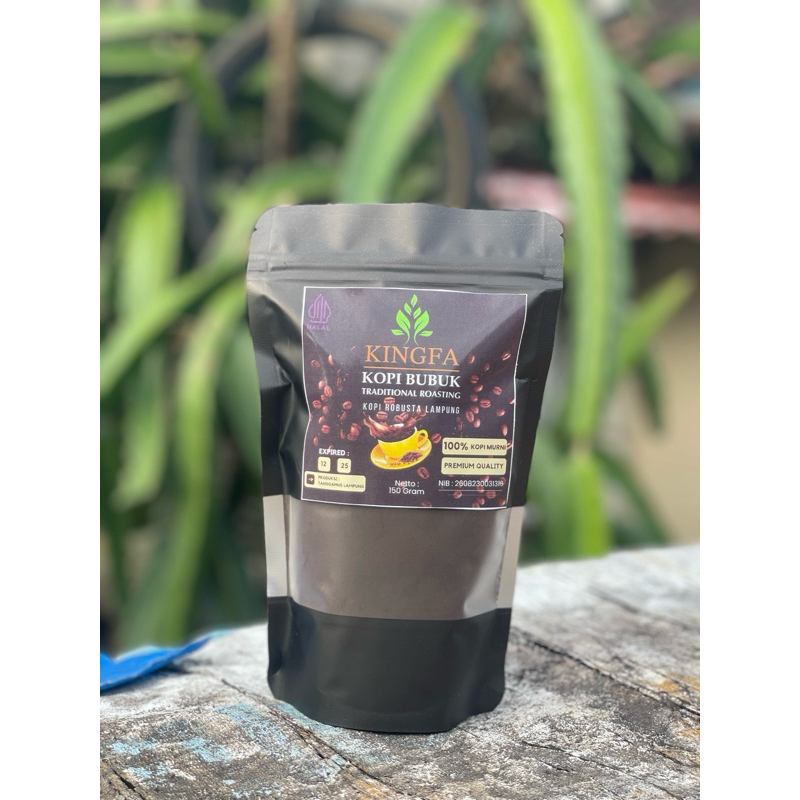 

KINGFA KOPI BUBUK Traditional Roasting 100% Kopi Murni Robusta Lampung