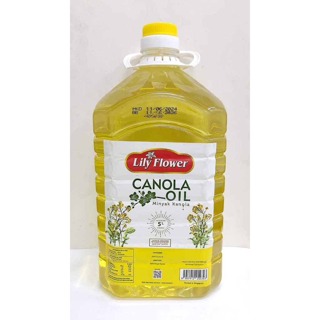 

LILY FLOWER CANOLA OIL 5LTR
