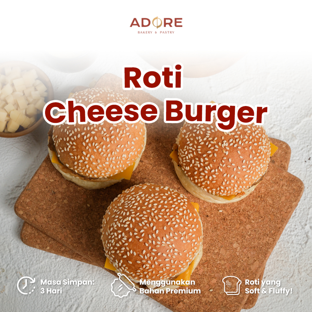 

ROTI CHEESE BURGER