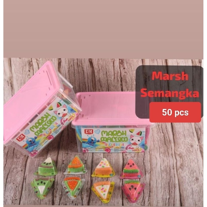 

masmalow lunak setoples isi 50 pcs