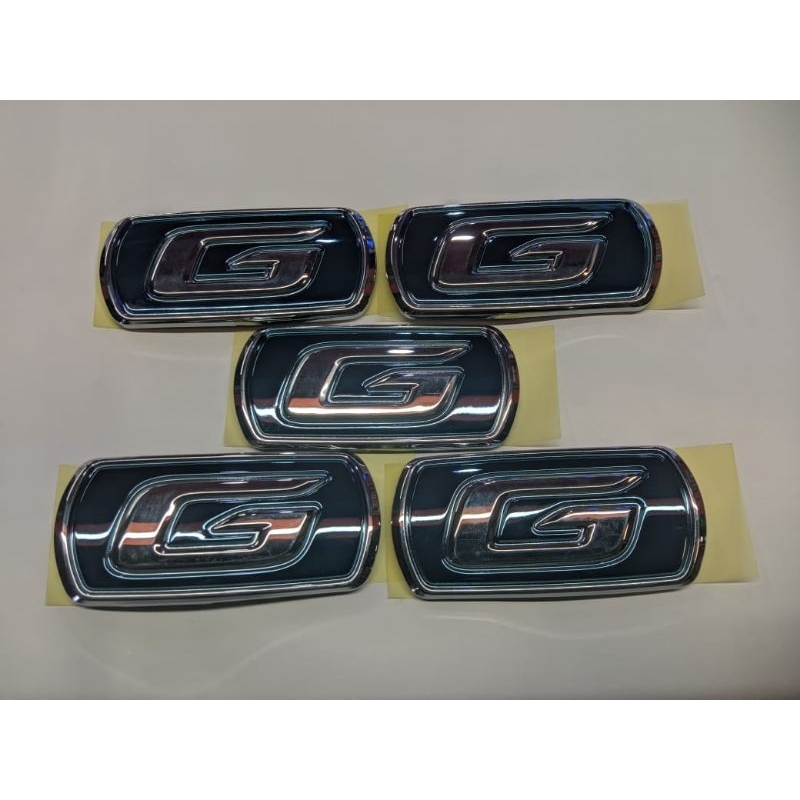 emblem G biru Avanza tahun 2016--2020 original toyota