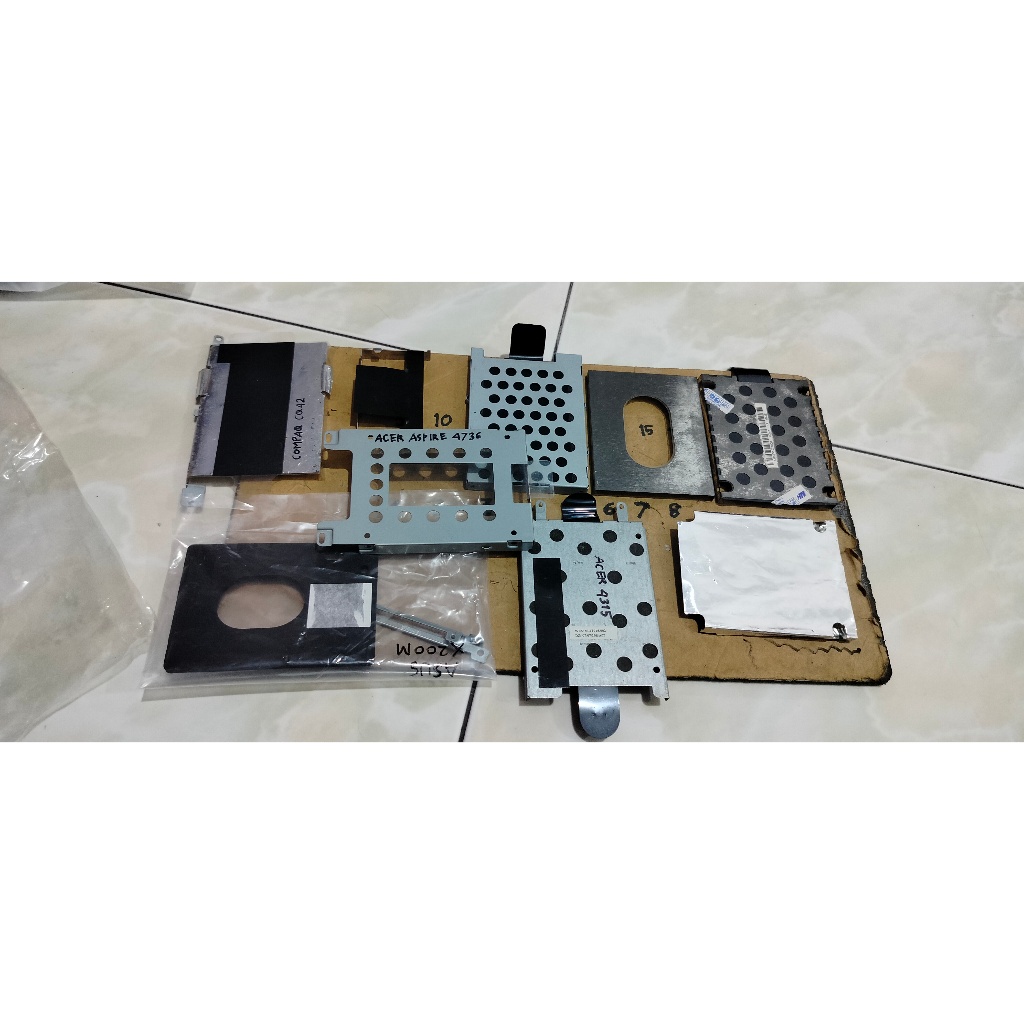bracket hdd ssd dan cover hdd laptop