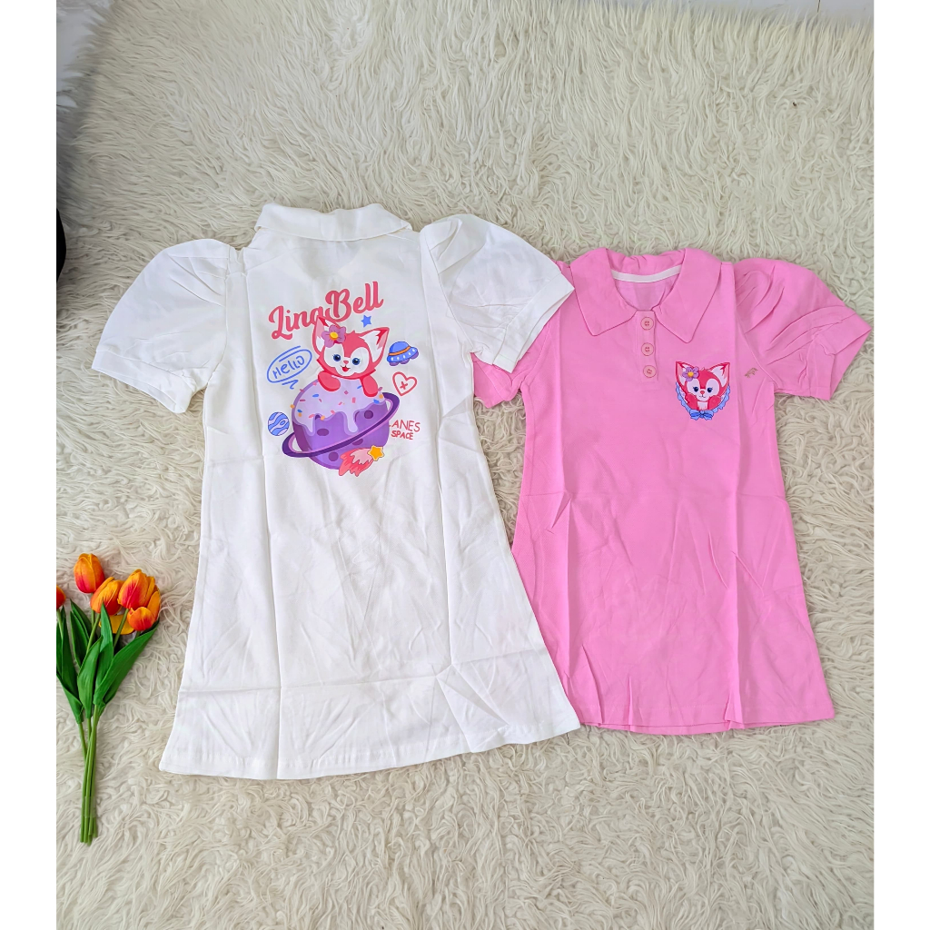 Polo Dress Anak Import Murah