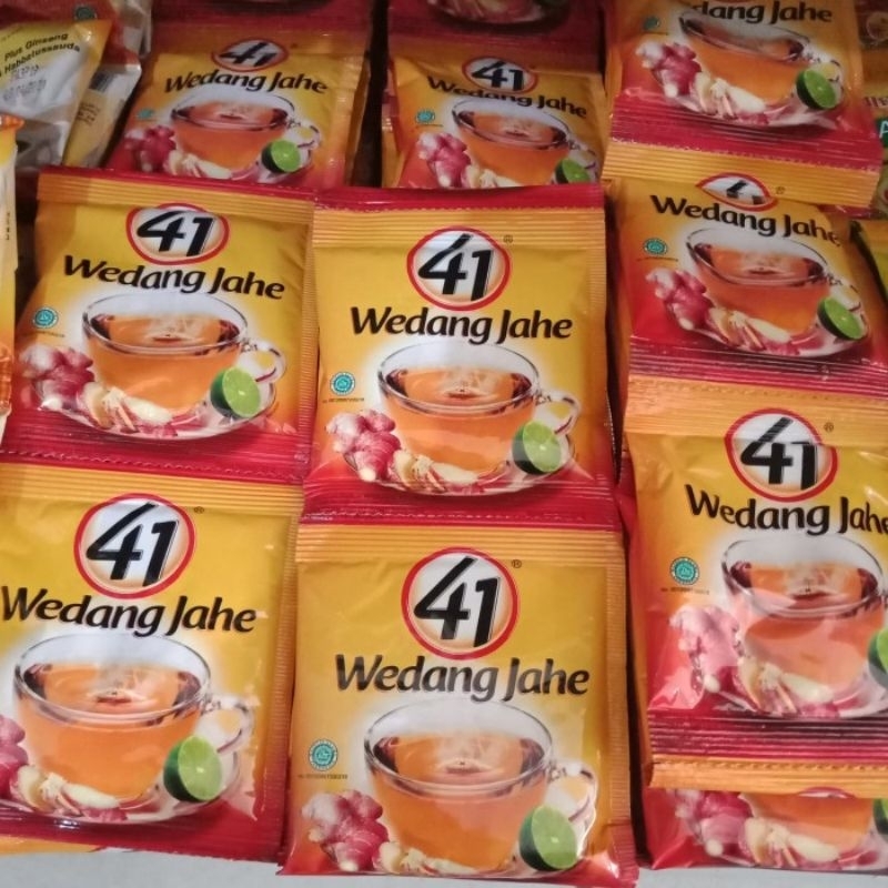 

Wedang Jahe merah 41 ( 1R= 10 psc)