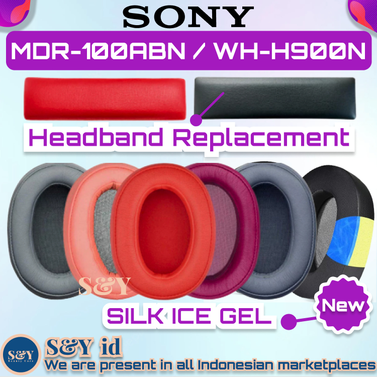 Bantalan Busa Sony MDR-100ABN / WH-H900N / 100ABN / H900N Earpad Earcup Ear Pad Cup Cushion Foam Pen