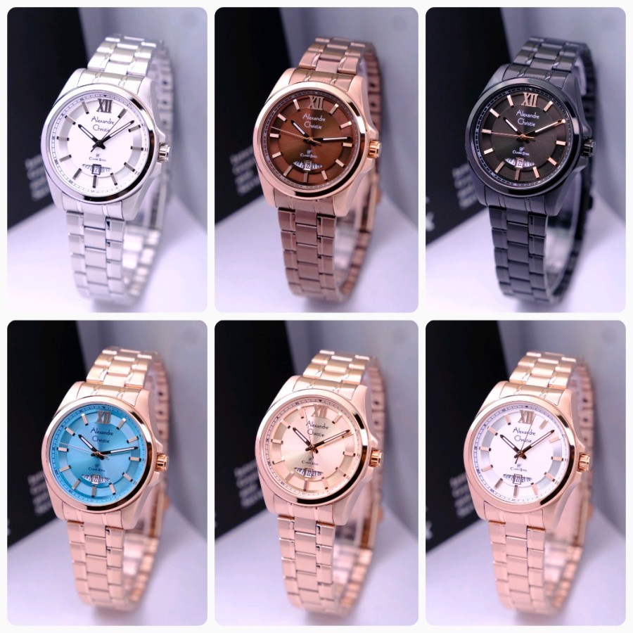 jam tangan wanita alexandre christie original - Alexandre Christie Wanita 8659 Original - Jam Tangan