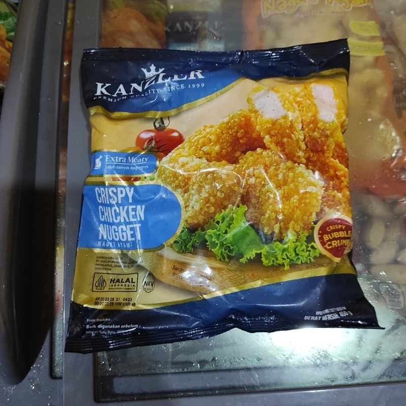 

Kanzler Crispy chicken nugget 450gr