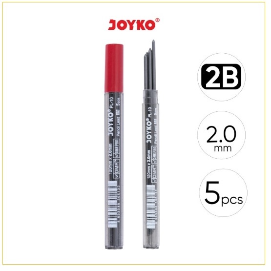 

Isi Pensil 2B Pencil Lead PL-10 JOYKO
