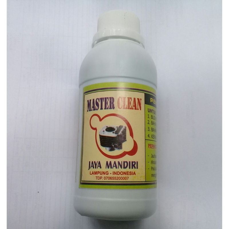 MASTER CLEAN PEMBERSIH NODA/KARAT MESIN ISI 250ML