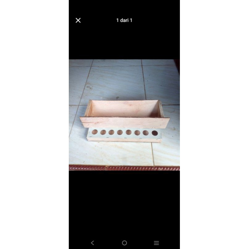 tempat pakan burung puyuh