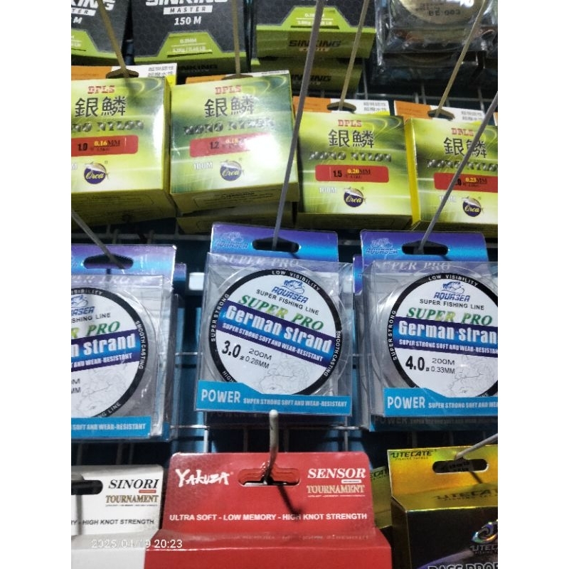 Senar Aqua Sea Aqua Pro German Strand Senar Murah