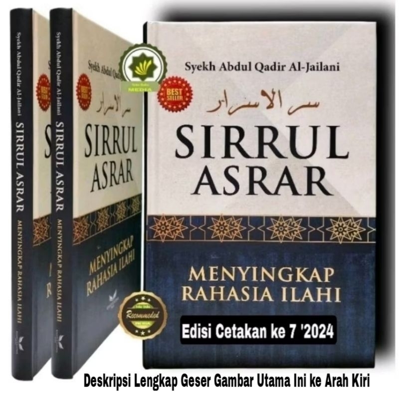 Buku SIRRUL ASHRAR Menyikap Rahasia Ilahi SIRRUR ASROR Sirur Ashrar Sirrul Asrar Rahasia Terdalam Aw