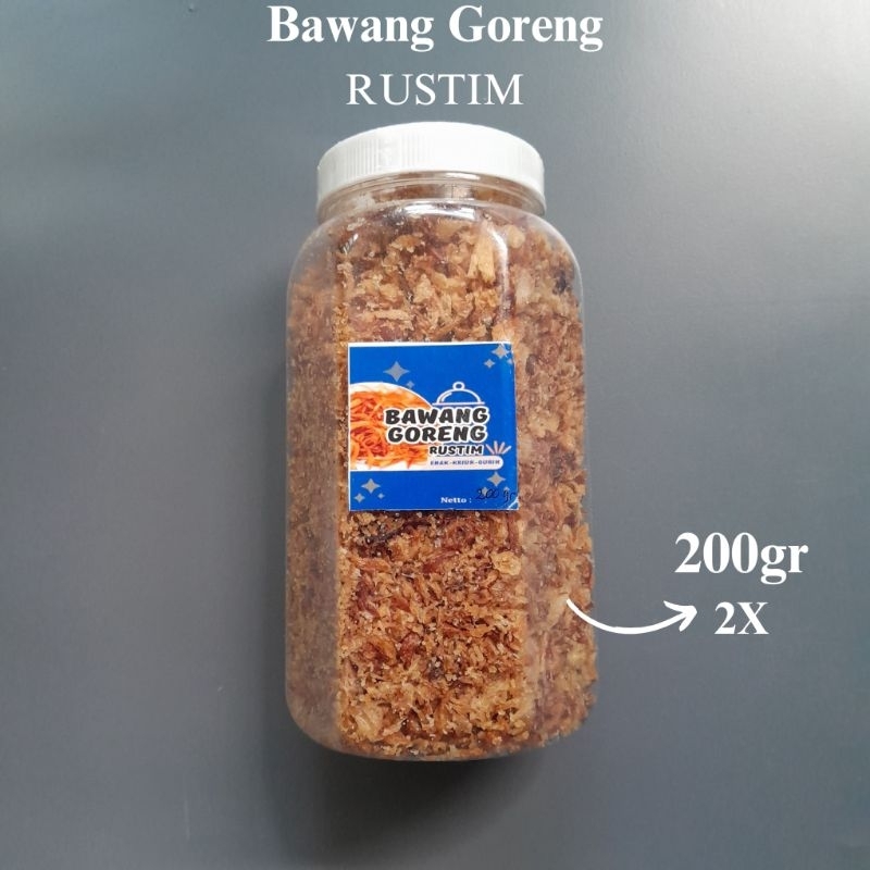 

BUNDLING 4 [Bawang Goreng Rustim Premium Asli Brebes] [Bawang Merah Goreng Asli] [Bawang Goreng Asli]