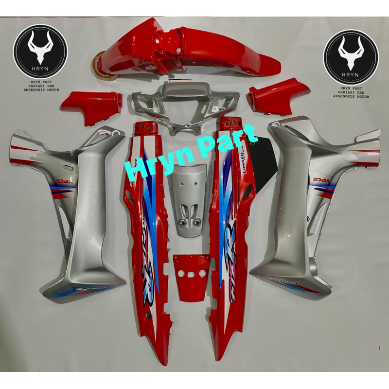 bodi fizr silver merah | cover bodi fizr merah silver | bodi fizr | cover body fizr