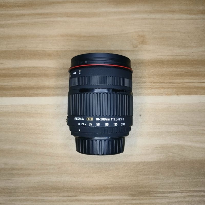 LENSA SIGMA 18-200MM FOR NIKON