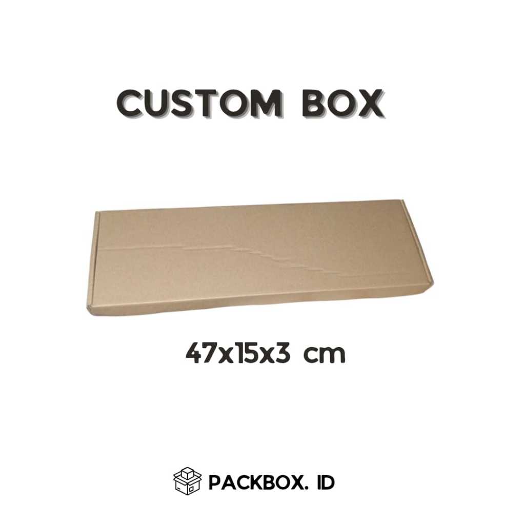 

PACKING BOX KARDUS UKURAN 47X15X3 CM