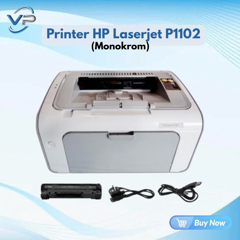 Printer HP Laserjet P1102 Monokrom (Rekondisi/Second)