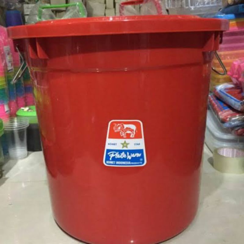Komet Star Ember Tutup 40 Liter/Ember Komet Star 40 L/Tong Air Komet Star 40 Liter