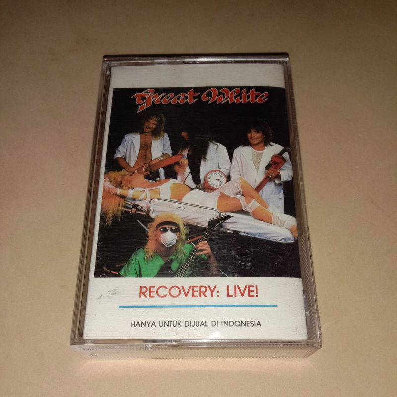 Kaset Great White Recovery Live