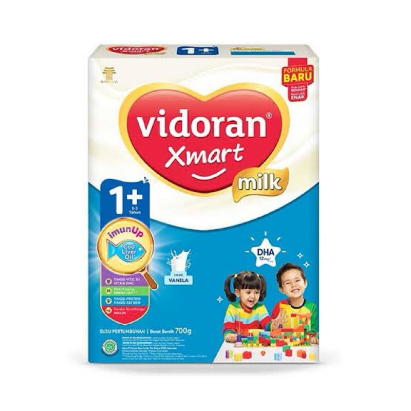 

Vidoran Xmart 1+ Susu Pertumbuhan Bayi Rasa Madu dan Vanila