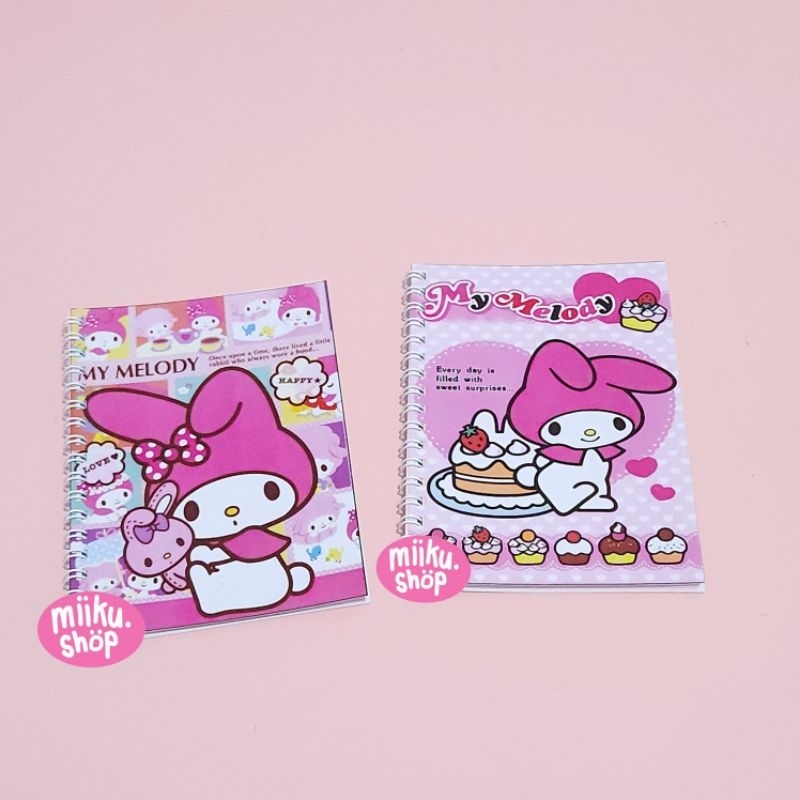 

NOTEBOOK RING / BUKU CATATAN KARAKTER MELODY
