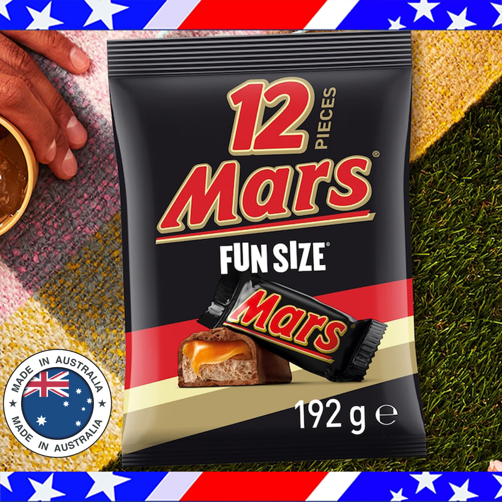 

Coklat Mars Party Share bag isi 12 Impor Australia Asli