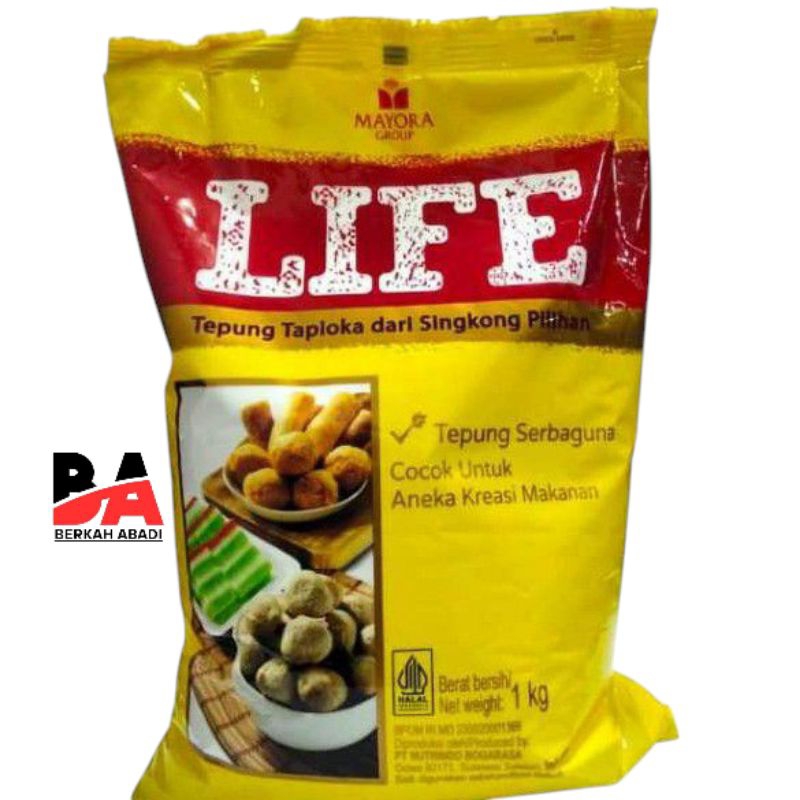 

Tepung tapioka Life 1kg