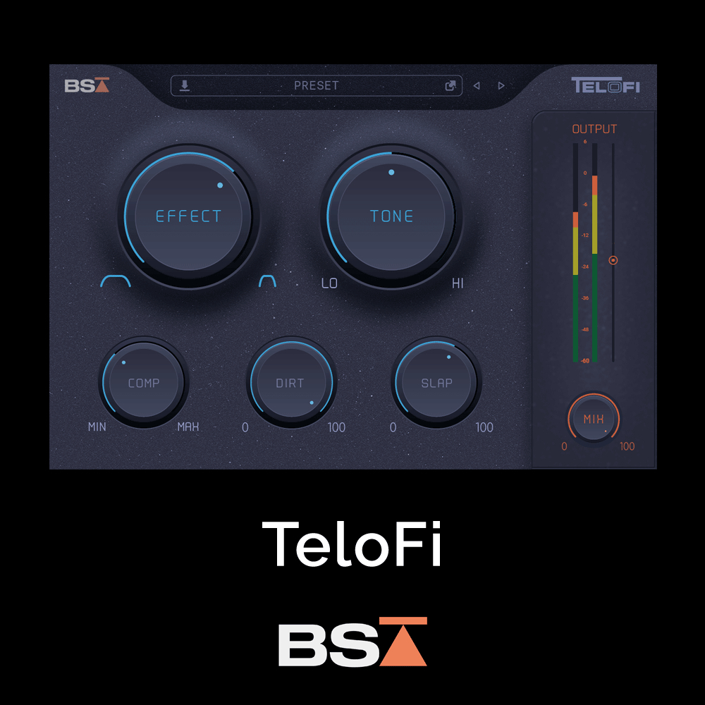 Black Salt Audio - Telofi - VST Plugin LoFi All-in-One