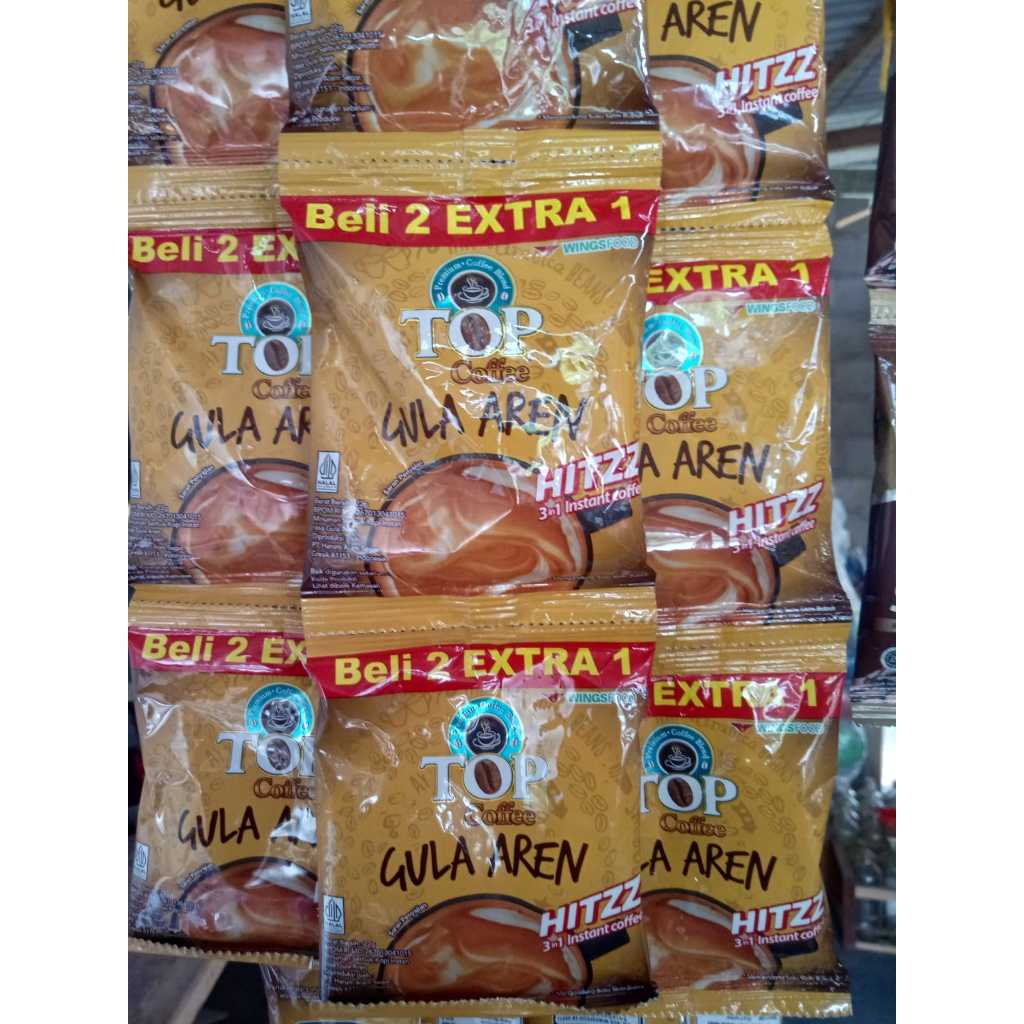 

kopi TOP GULA AREN RENCENGAN ISI 15