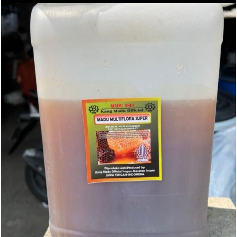 

Madu murni Multiflora 5 KG Asli