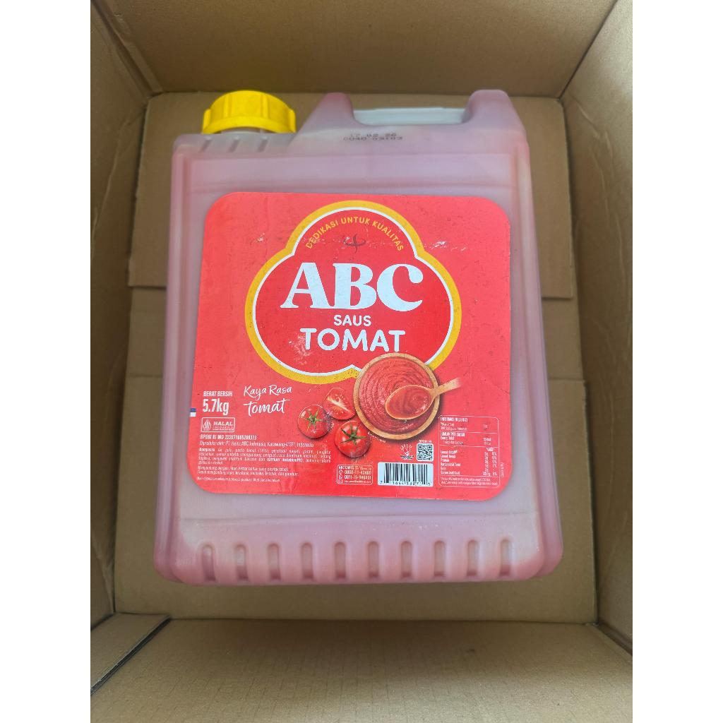 

ABC Saus Tomat Jerigen 5.7kg ABC Saus Tomat Jerigen 5.7kg