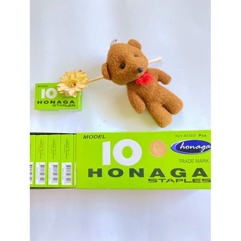 

Biji Staples Kecil Honaga 1 Box Isi 10 x 1000Pcs