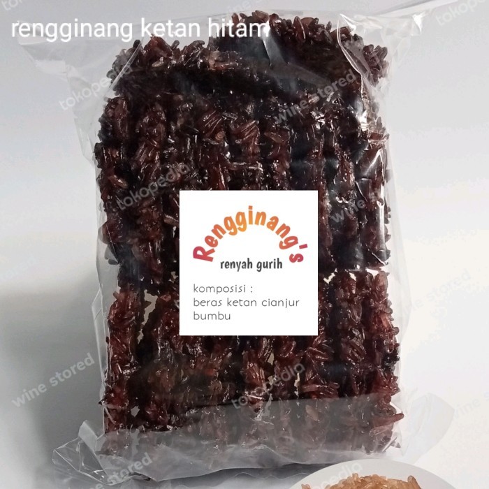 

Rengginang Ketan Hitam 300 gr – Gurih, Renyah, dan Tradisional!
