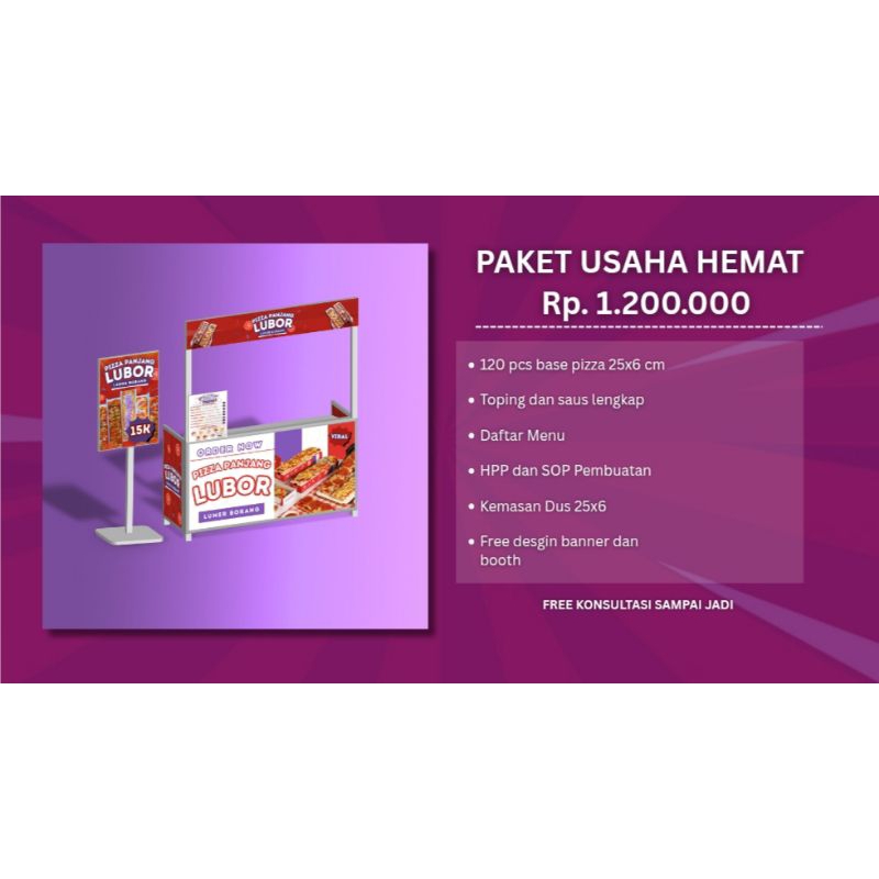 

PAKET USAHA KOREAN PIZZA PANJANG ( BRAND SENDIRI)