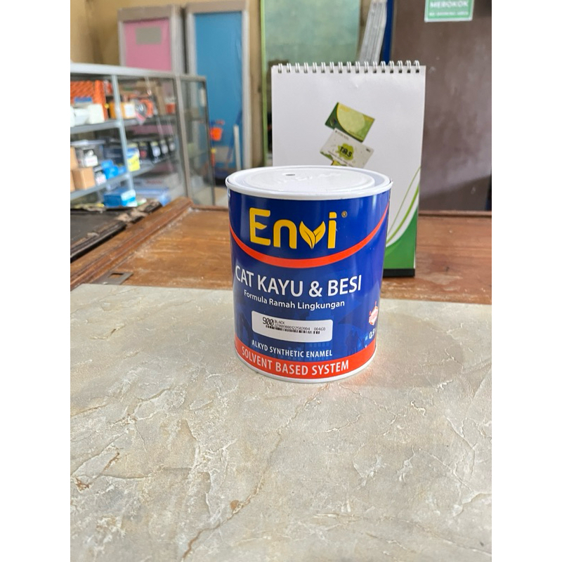 Envi Cat Kayu dan besi