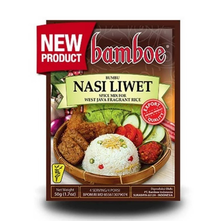 

Bumbu Bamboe Nasi Liwet 50g - Bumbu Instan Siap Saji