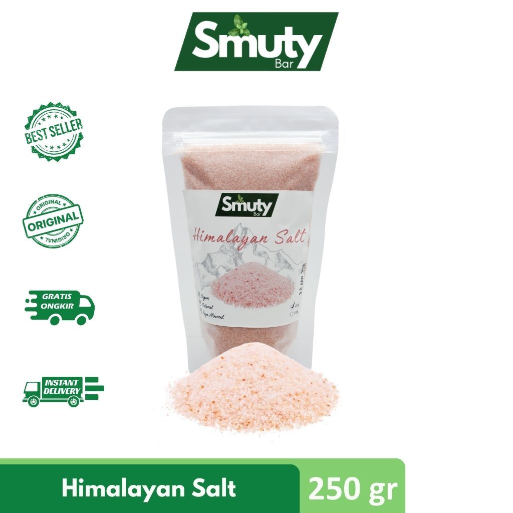 

SmutyBar Himalayan Salt / Garam Himalaya 250gr