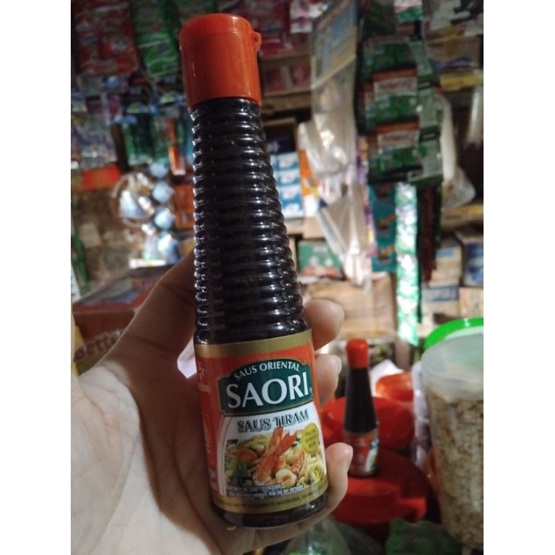 

Saori saus tiram botol 133ml, saus tiram, saus tiram meja, saus tiram serbaguna, bumbu masak