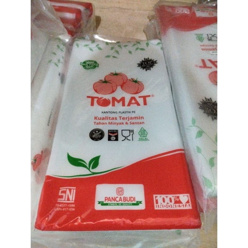 Plastik Tomat Setengah Kilo Ukuran 12x25