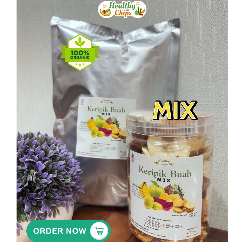 

KERIPIK BUAH MIX PREMIUM SUPER TOPLES DAN KEMASAN EKONOMIS